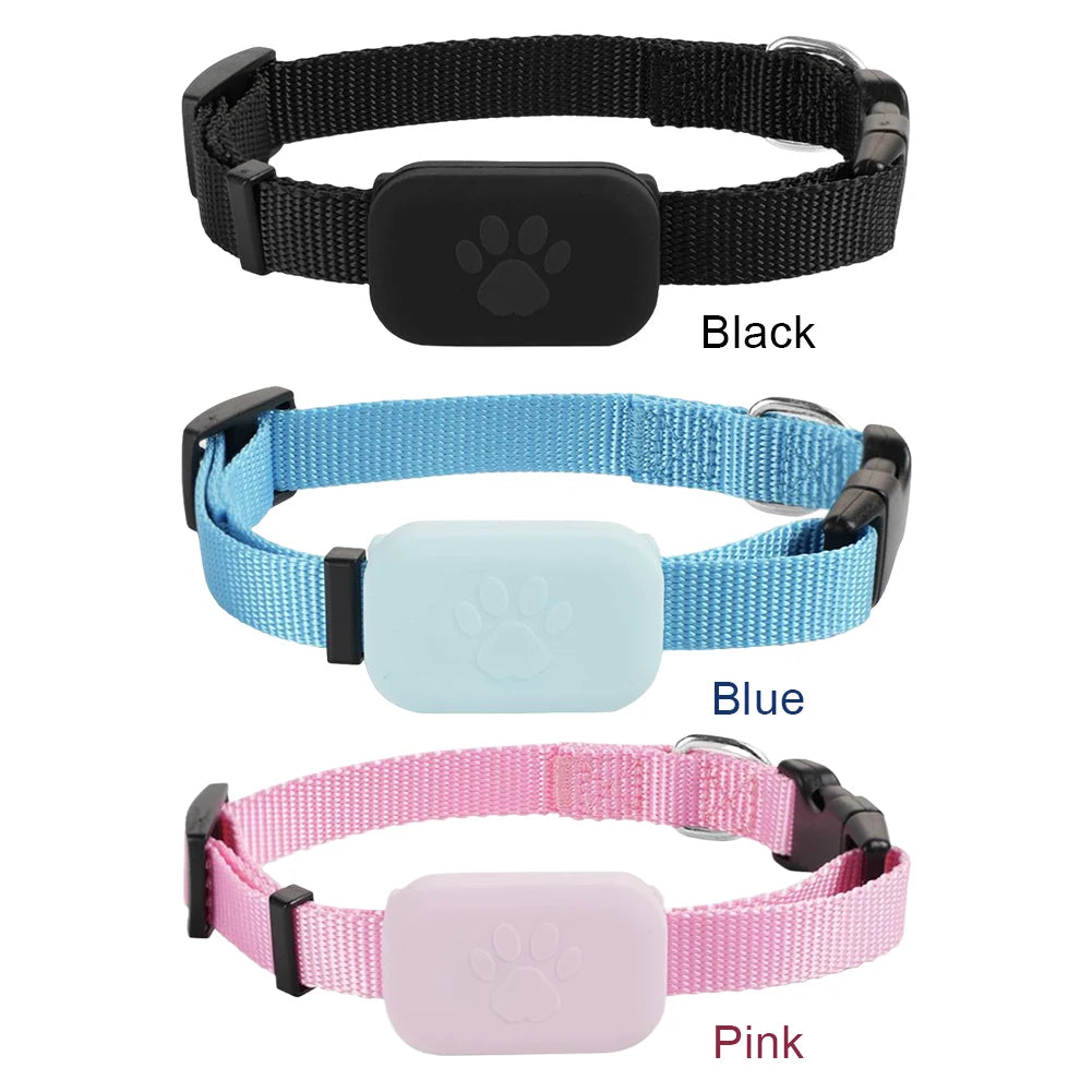 Pet Dog or Cat GPS Tracker with Adjustable Collar