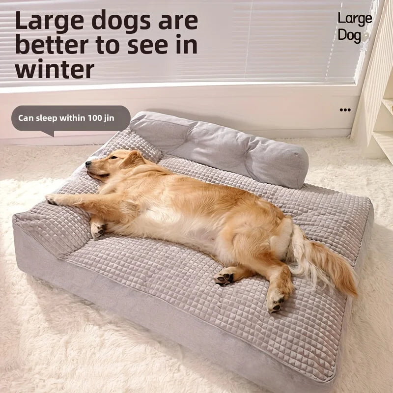 Pet Cat Dog Bed Plush Sleeping Mat