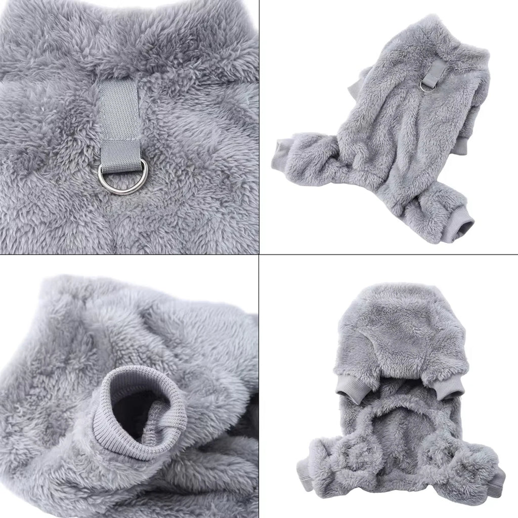 Winter Warm Pet Dog Cat Clothes Flannel