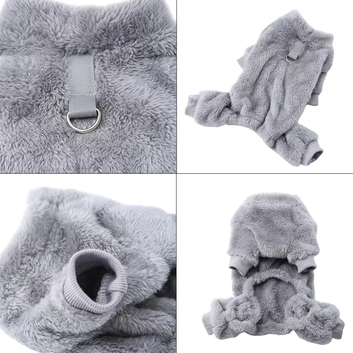 Winter Warm Pet Dog Cat Clothes Flannel