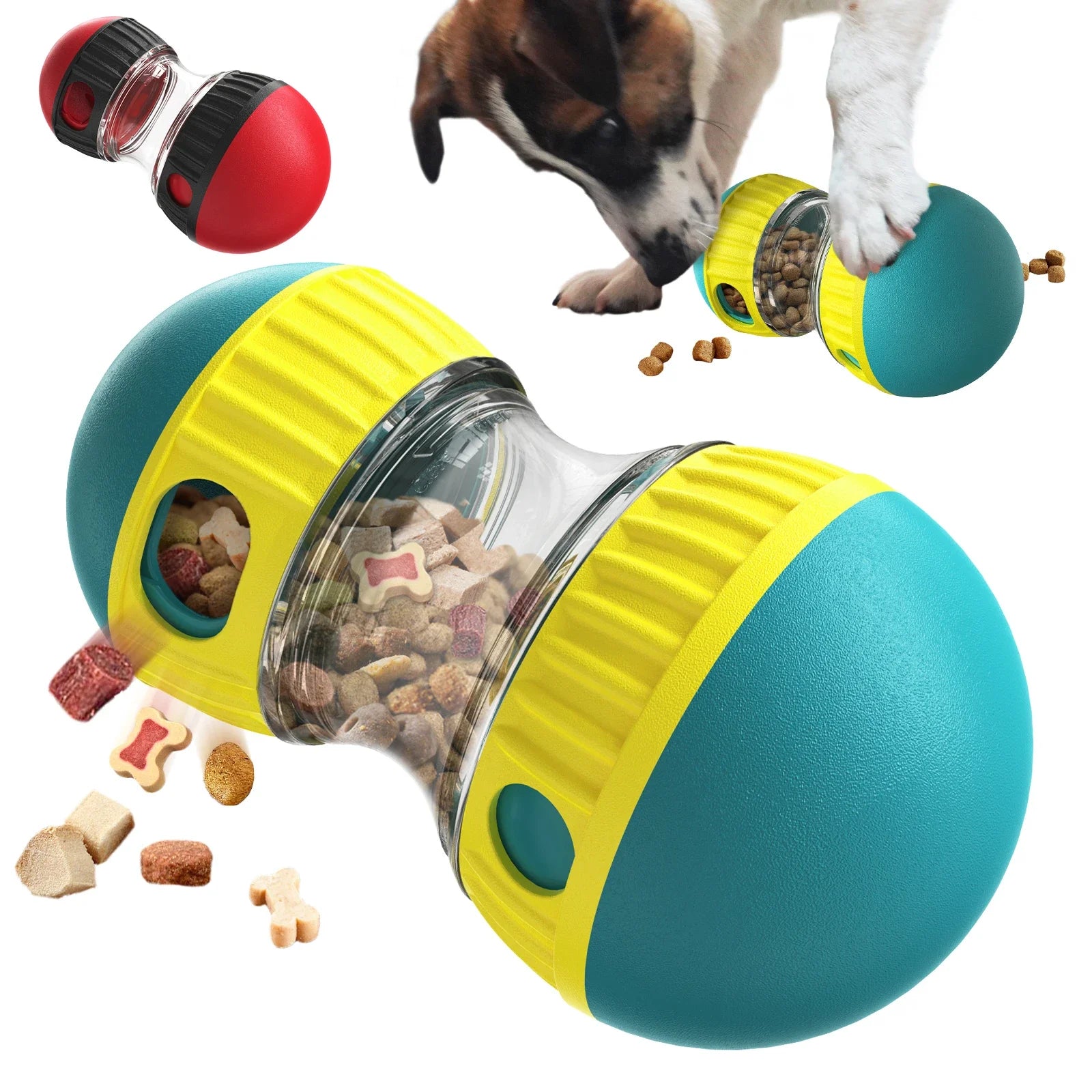 Pet Dog Cat Interactive Slow Feeder Ball