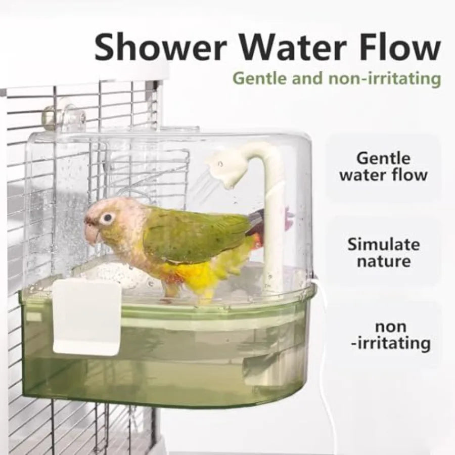 Automatic Bird Bath for Cage - 3 Colors