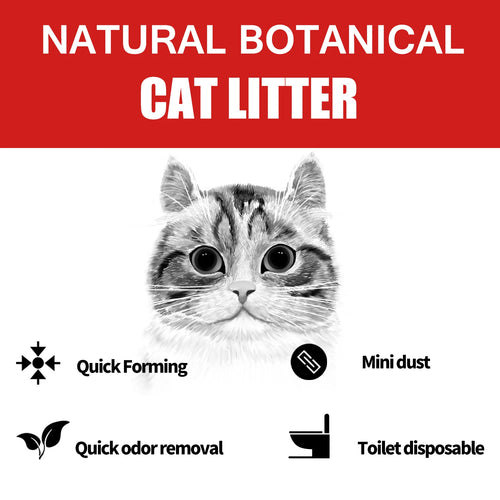 33lbs Tofu Cat Litter Natural Botanical