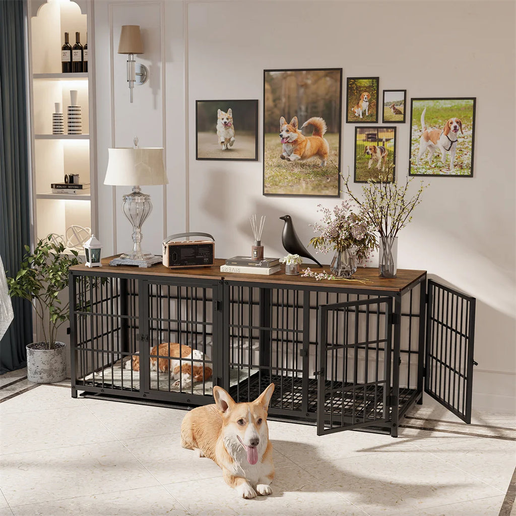 Furniture Style Dog Crate Pet Kennel