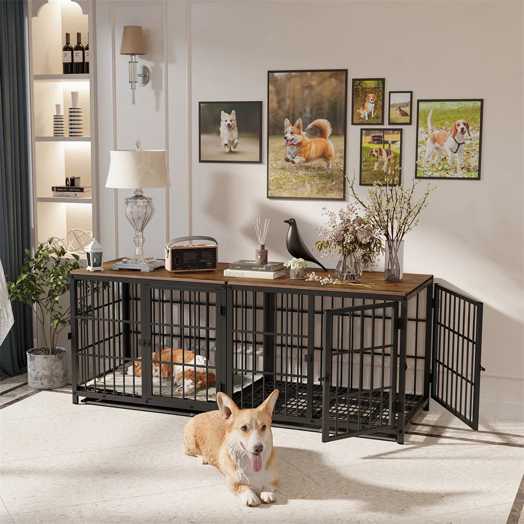 Furniture Style Dog Crate Pet Kennel