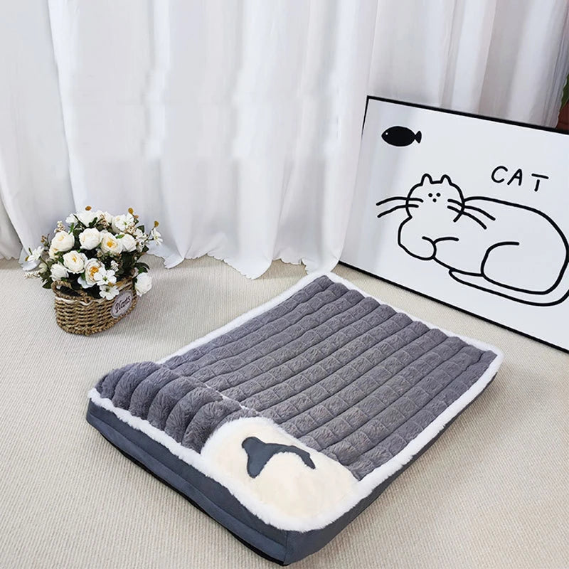 Pet Dog Cat Bed Removable Washable Cover