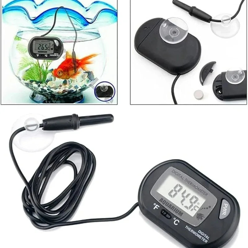 Digital Aquarium Thermometer with Suction Cup Probe