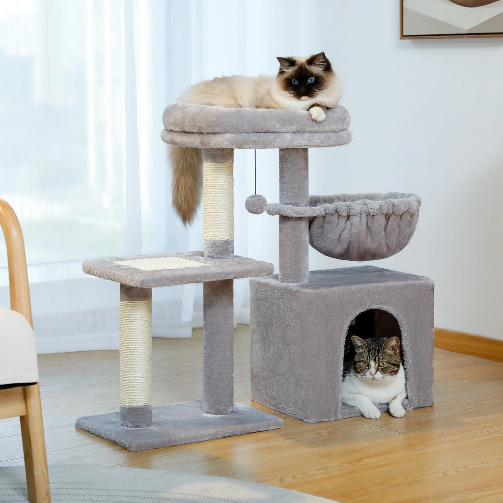Cat Tree Tower for Indoor Cats 2 Styles