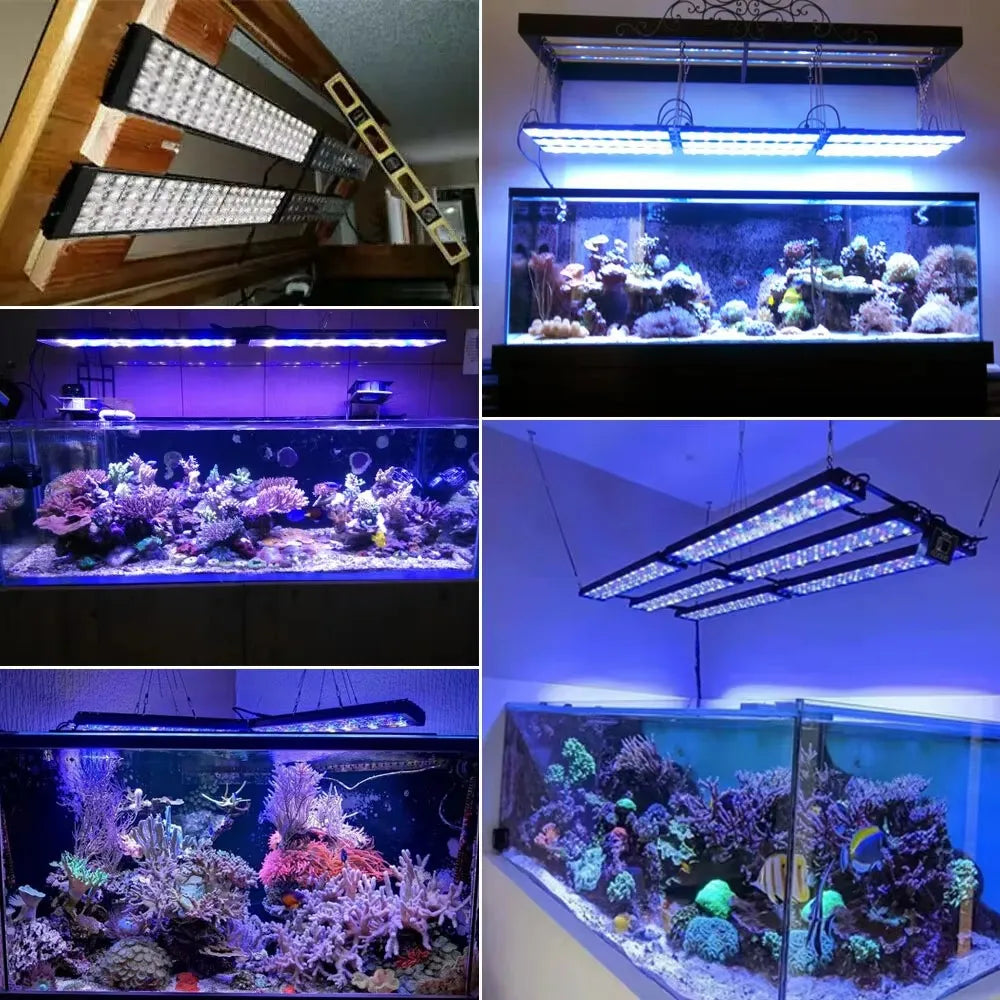 WiFi App Controlled Full Spectrum LED Aquarium Light