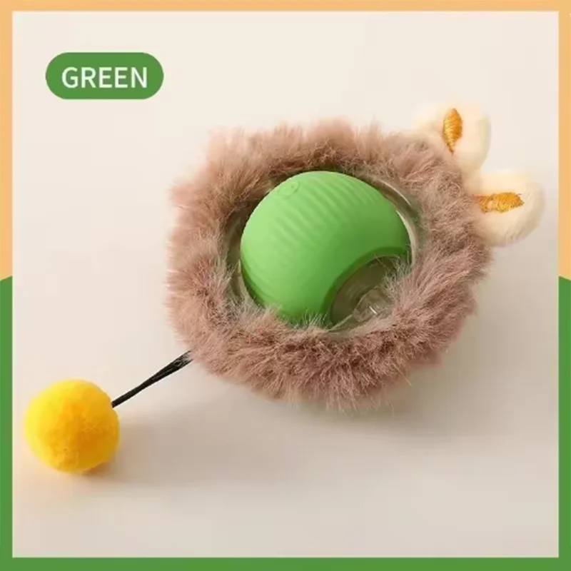 Interactive Cat Toy Automatic Teaser Ball