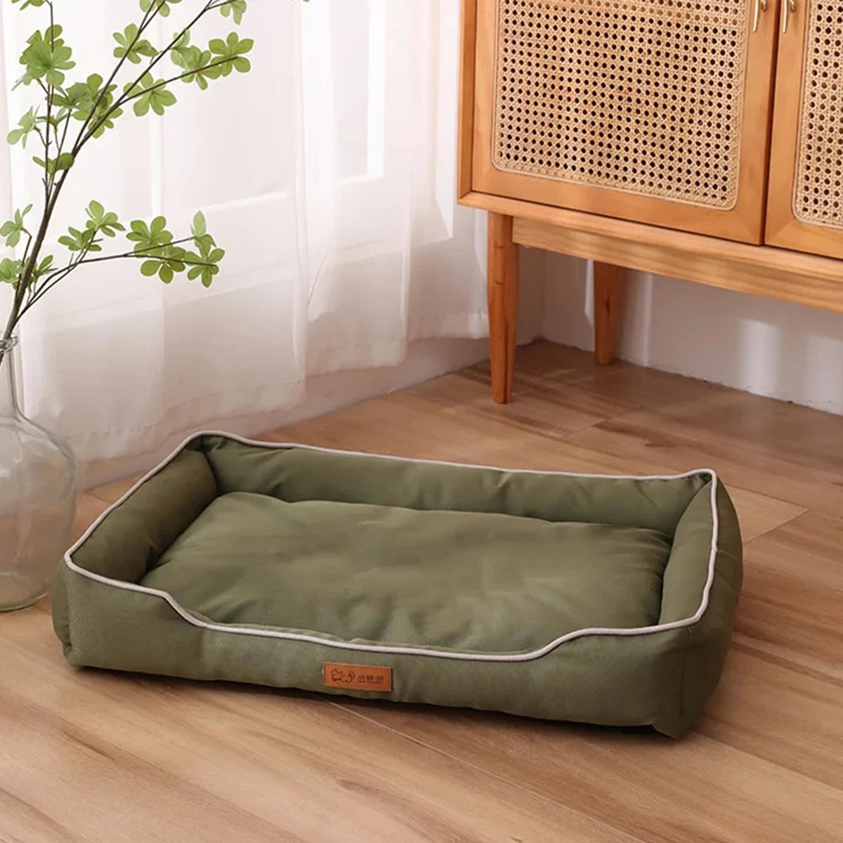 Four Season Rectangle Waterproof Pet Bed