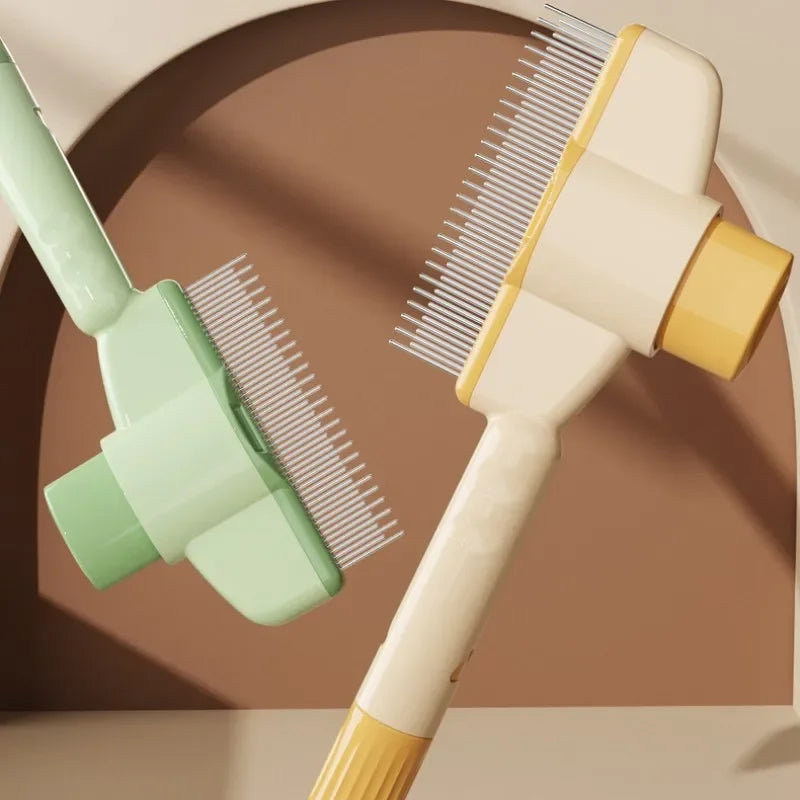 Pet Hair Remover One Button Brush