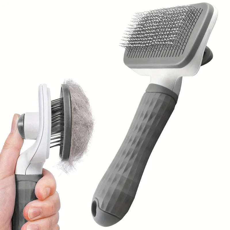Dual-Use Dog Cat Hair Grooming Brush