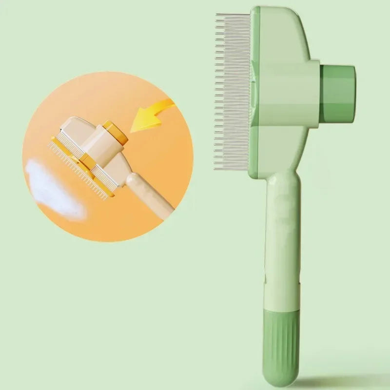 Pet Hair Remover One Button Brush