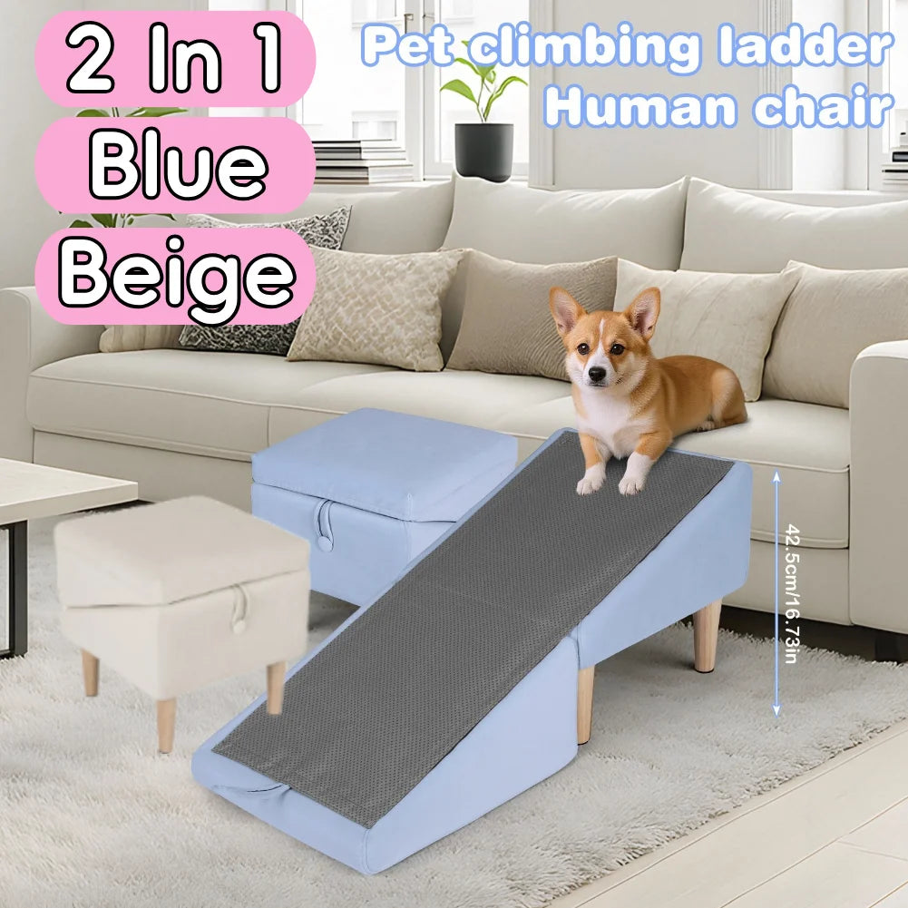 Reusable Split 2-In-1 Folding Pet Ramp