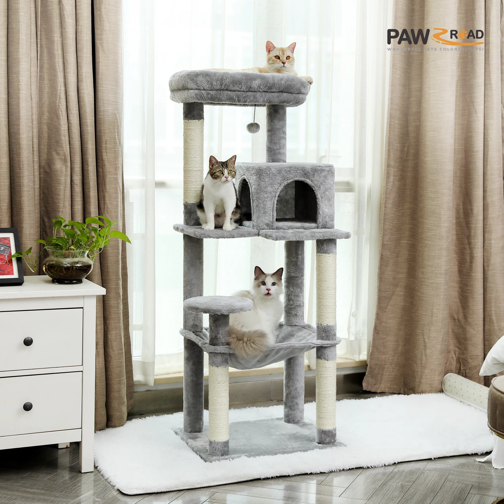 5-Level Cat Tree for Indoor Cats