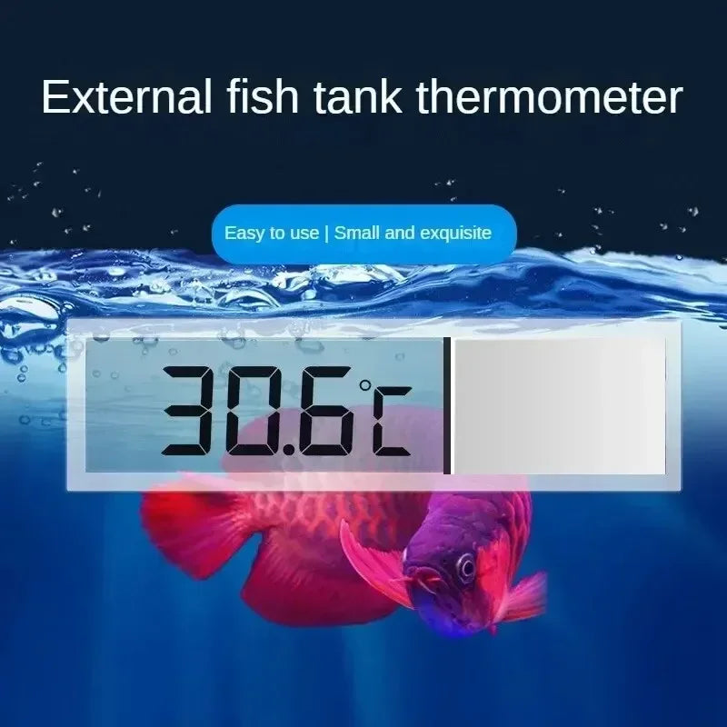 1pc Aquarium LCD Electronic Thermometer