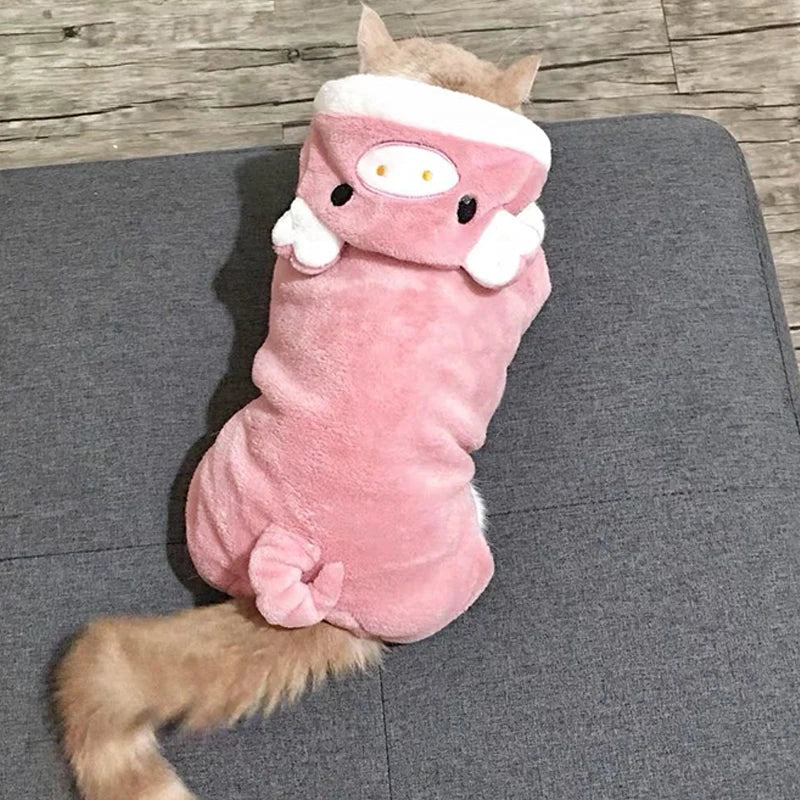 Pet Dog Cat Fleece Clothing Multiple Styles