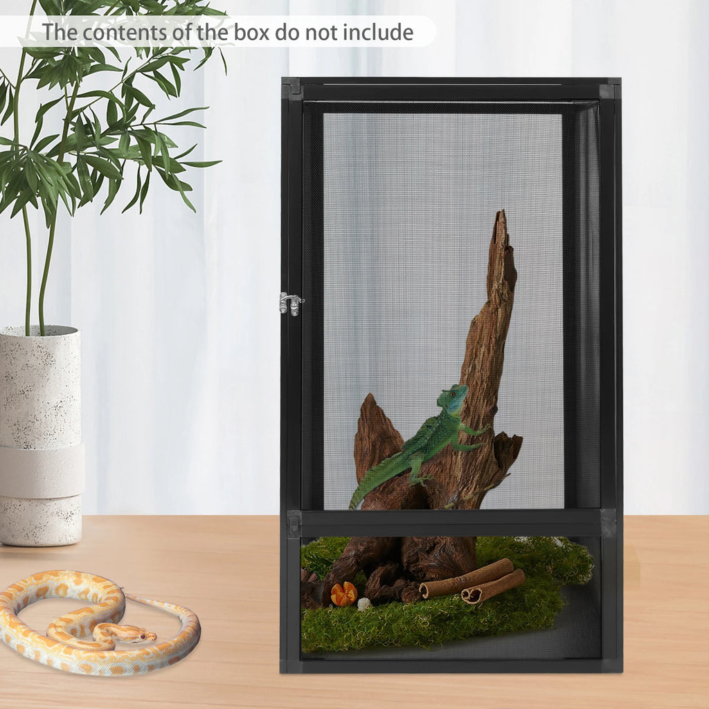 Freestanding Reptile Habitat Terrarium Enclosure