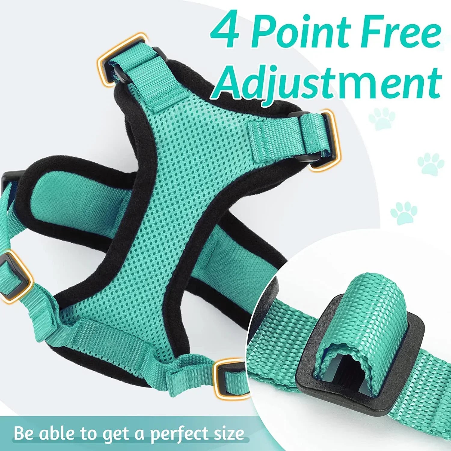 Cat Puppy Harness and Leash for Walking