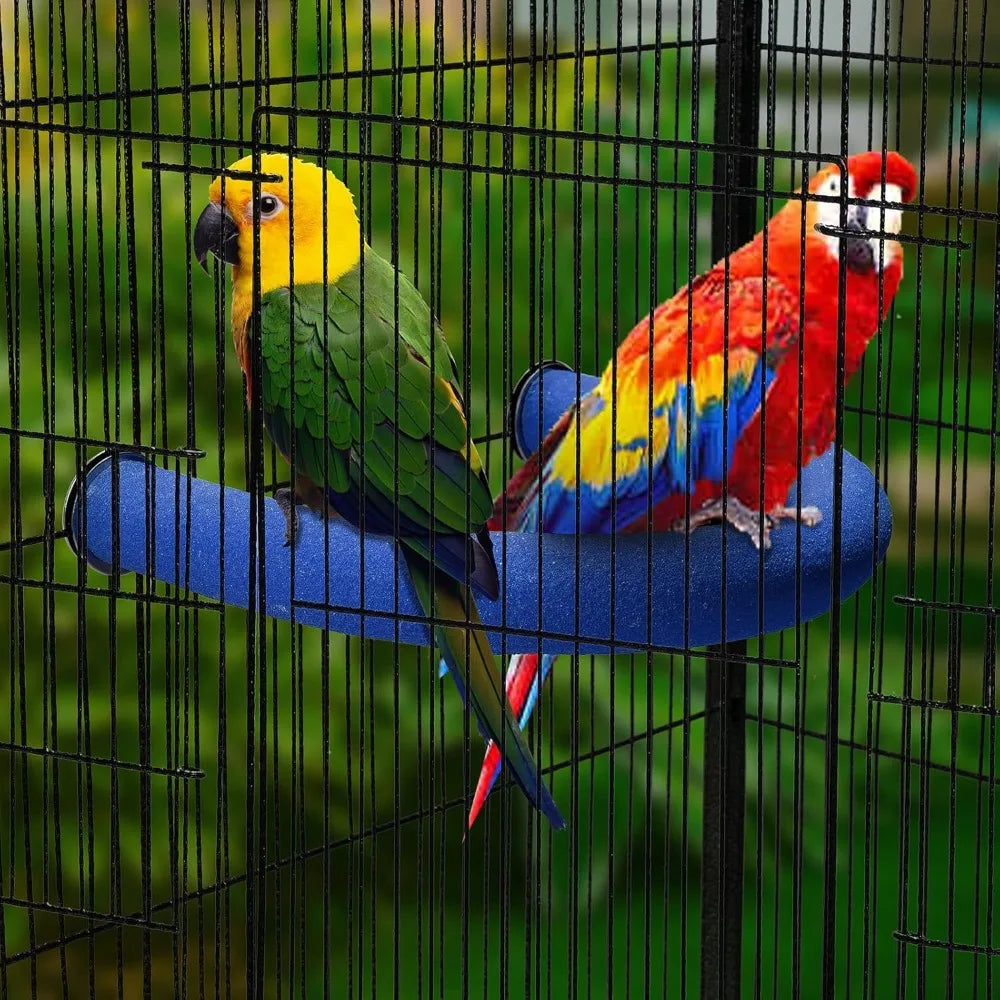 U Shape Parrot Perch Stand Cage Accessory