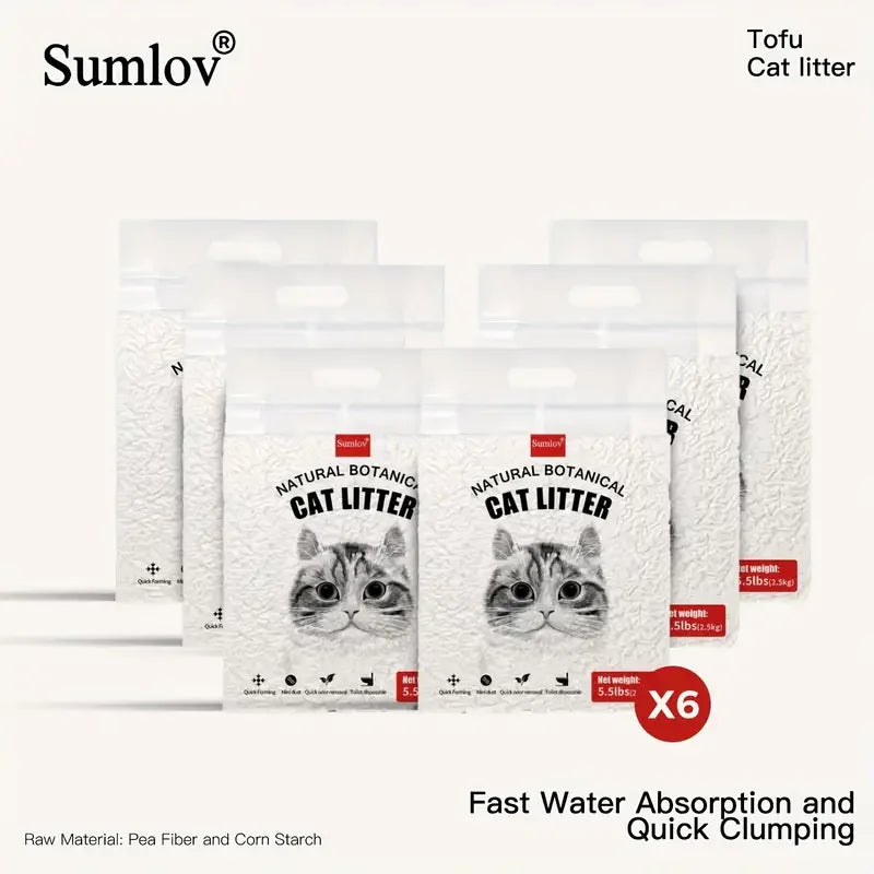 33lbs Tofu Cat Litter Natural Botanical