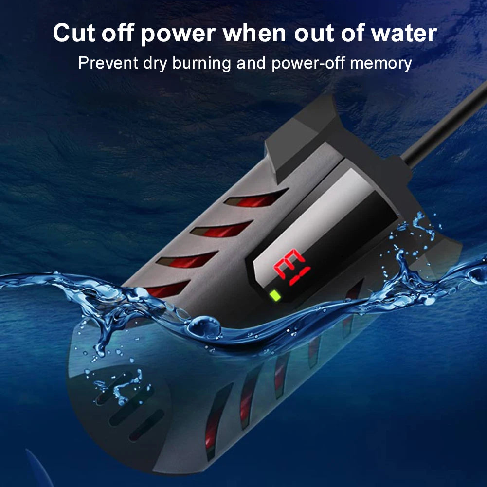 Submersible Fish Tank Heater with Suction Cups