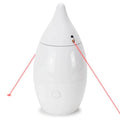 Zoom Rotating Red Laser Cat Toy with Dual Beams