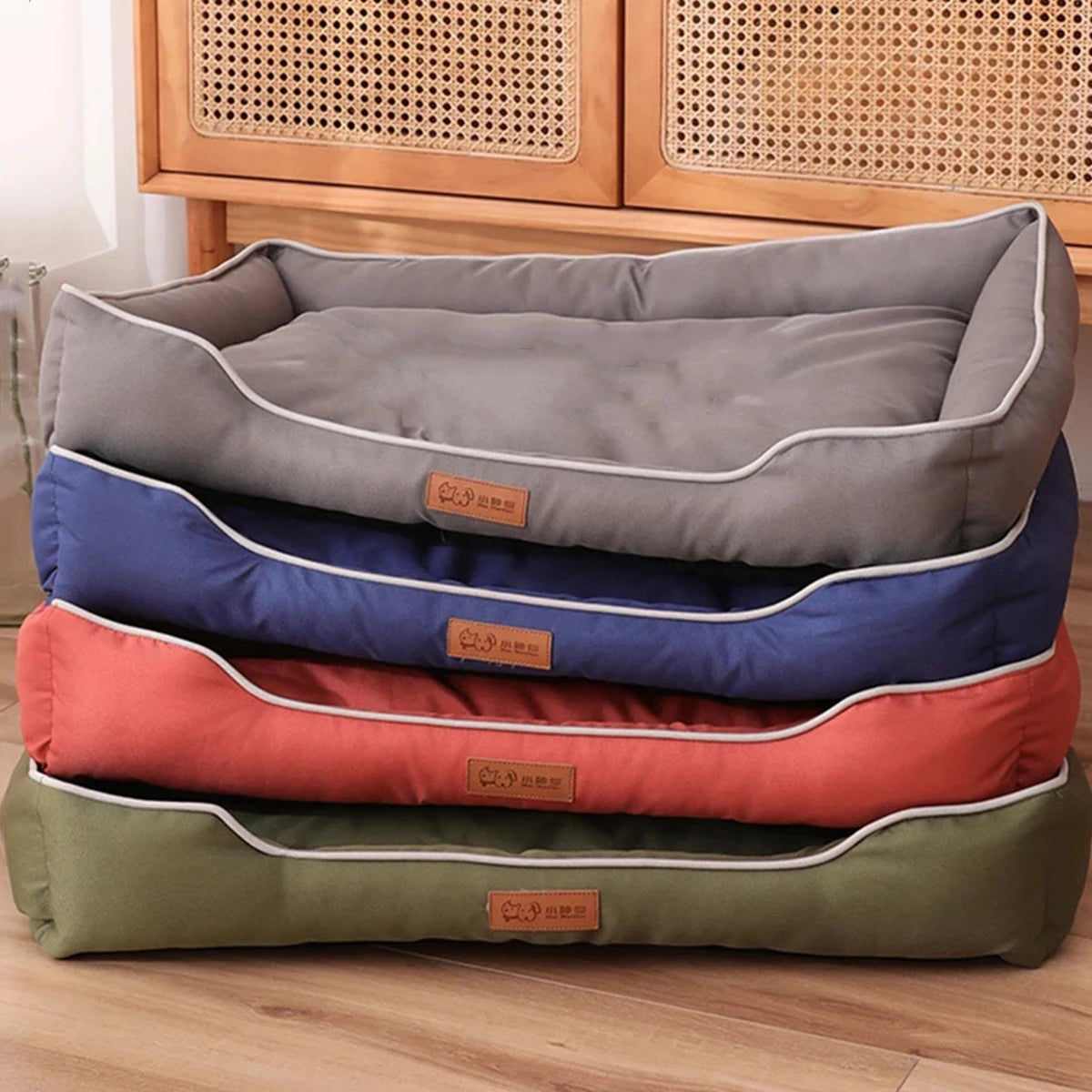 Four Season Rectangle Waterproof Pet Bed