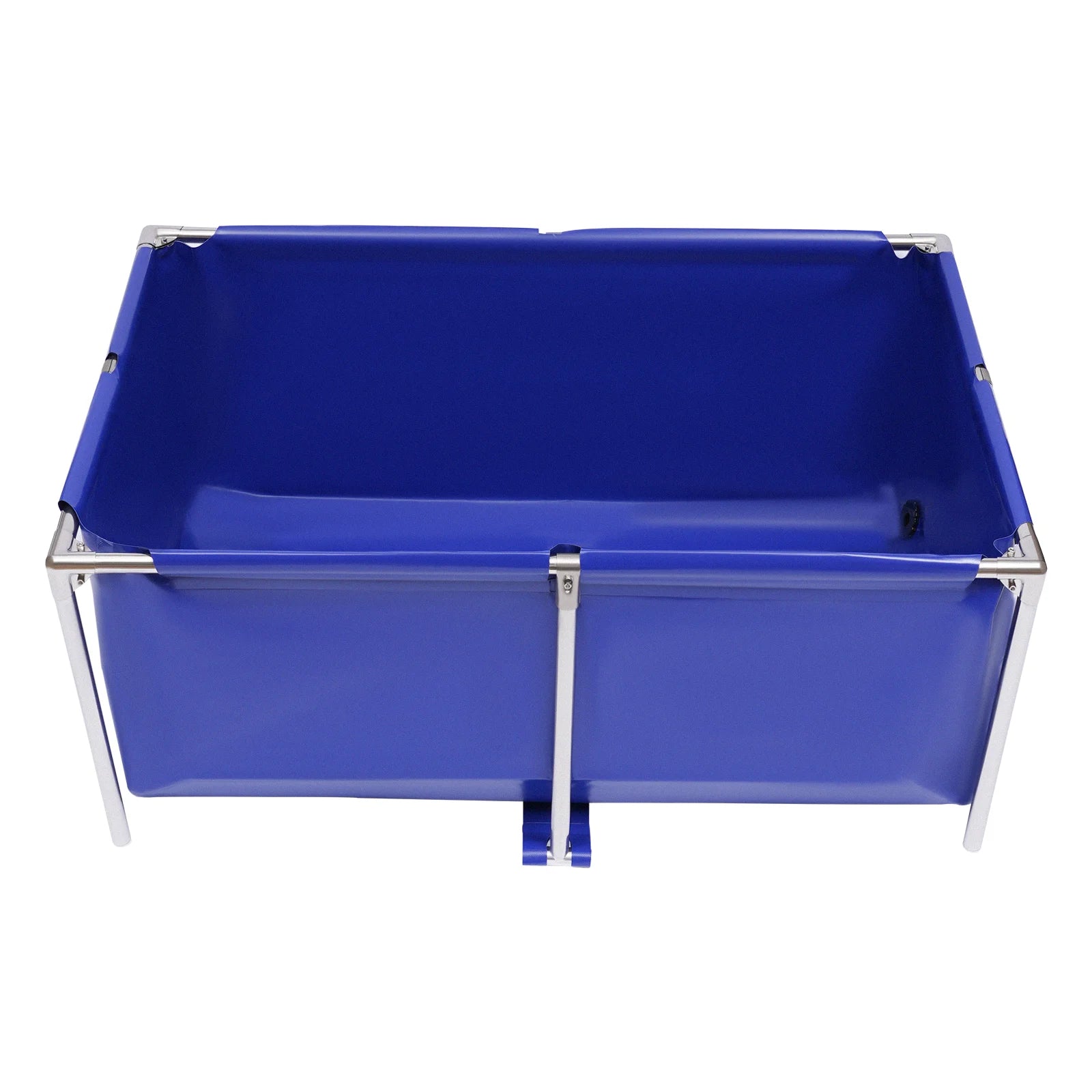 Aquarium Fish Tank Canvas Blue Cuboid Above Ground Pond