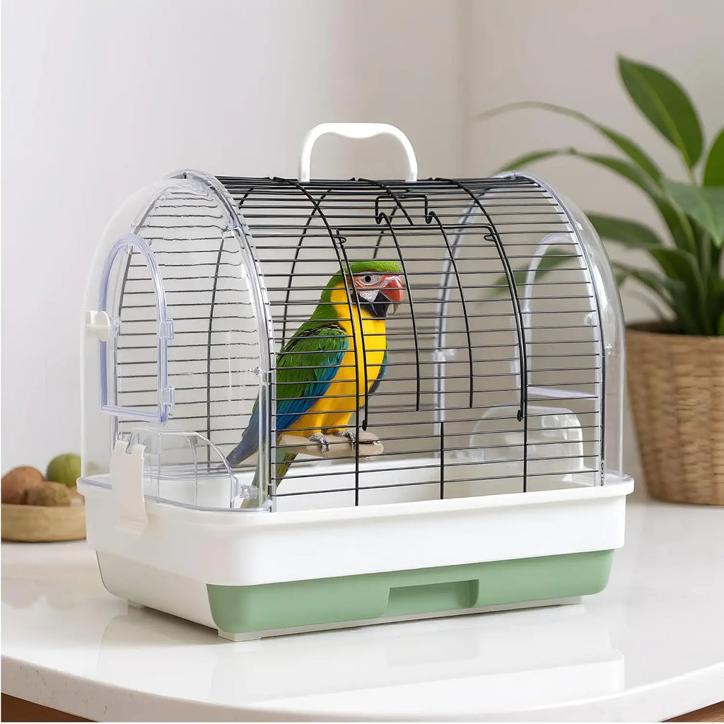 Portable Medium Bird Cage Travel Carrier