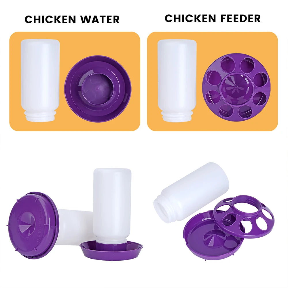 1L Chicken Feeder Bucket or Water Fountain