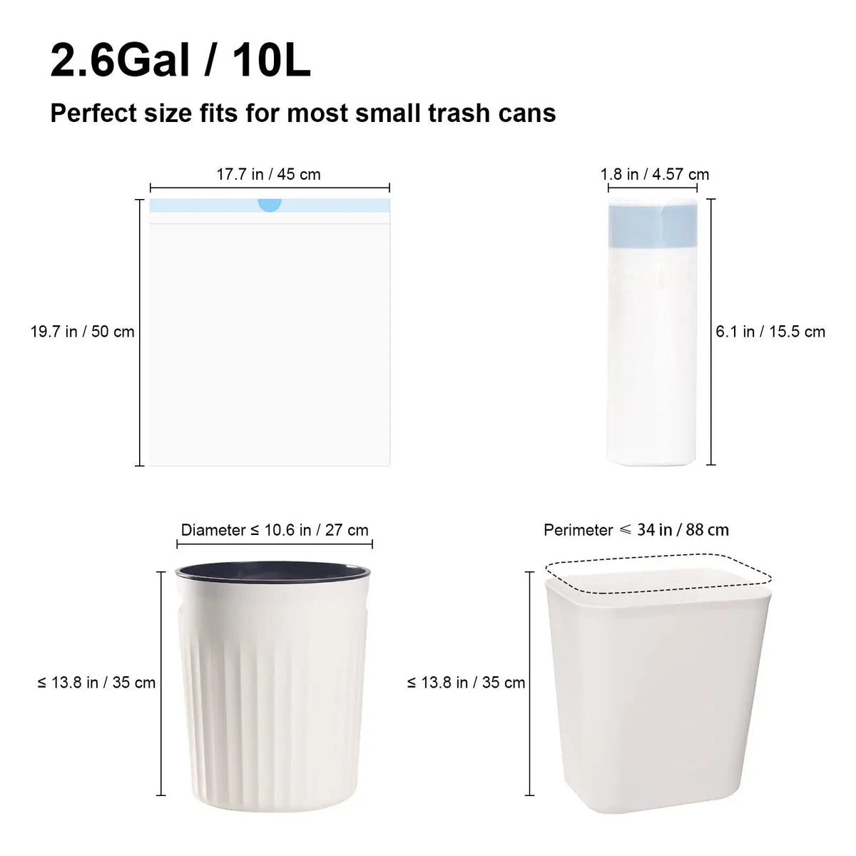 Self-Cleaning Cat Litter Box Poop Bag Liners