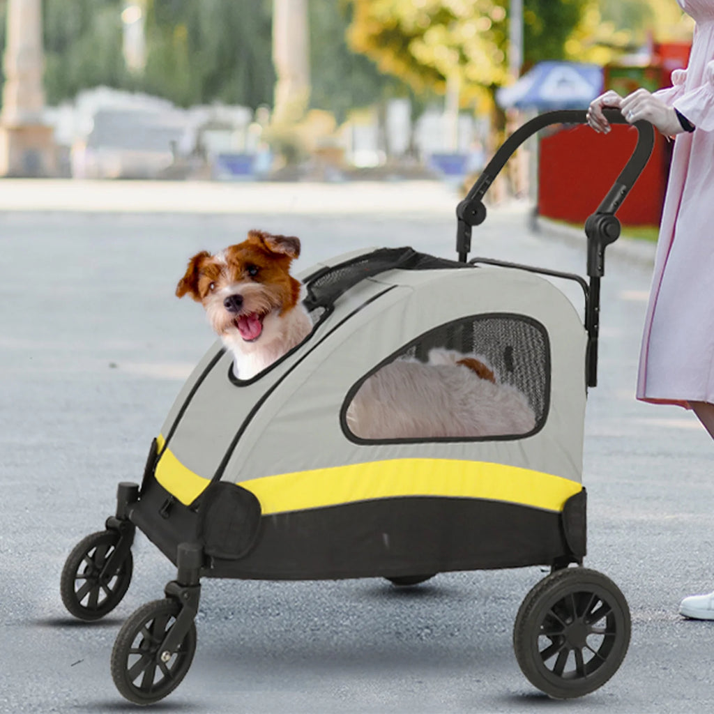 Durable Outdoor Small Dog & Cat Walking Stroller