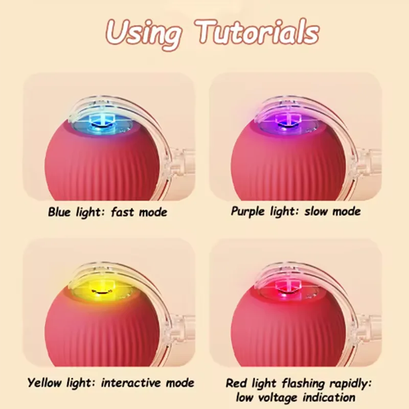 Interactive Cat Toy Automatic Teaser Ball