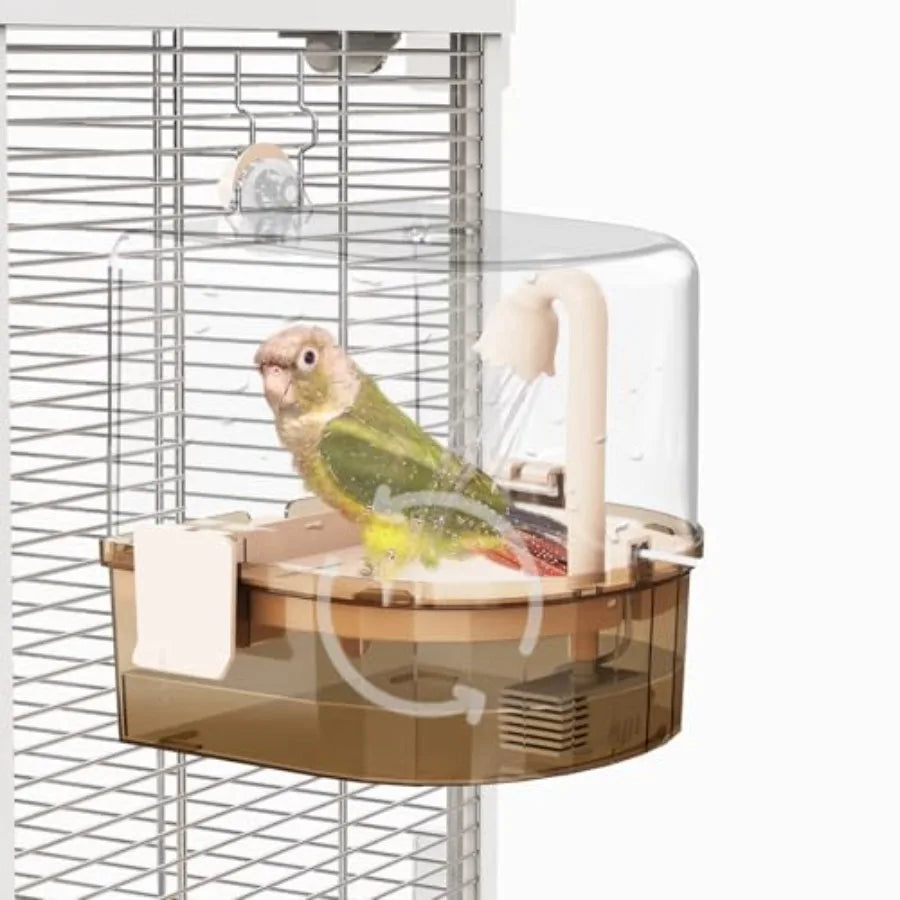 Automatic Bird Bath for Cage - 3 Colors