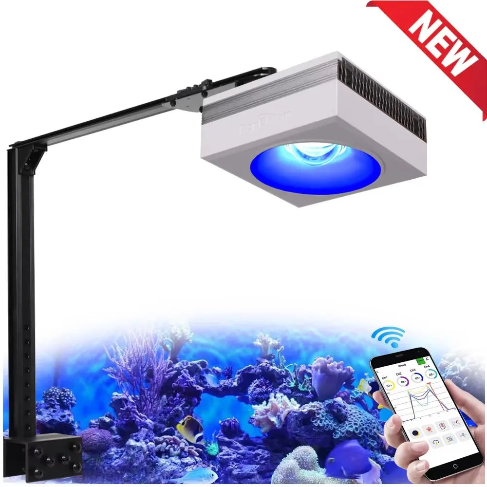 WiFi APP Controlled Full Spectrum Aquarium Reef Light