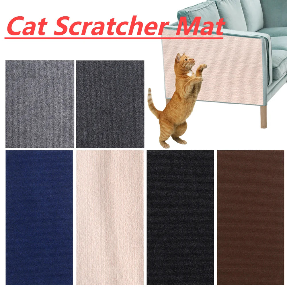 Cat Scratching Carpet Mat Self-Adhesive Trimmable