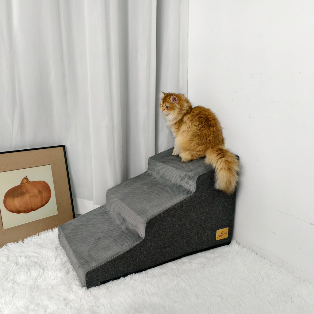 3 or 4 Step Pet Ramp with Washable Cover