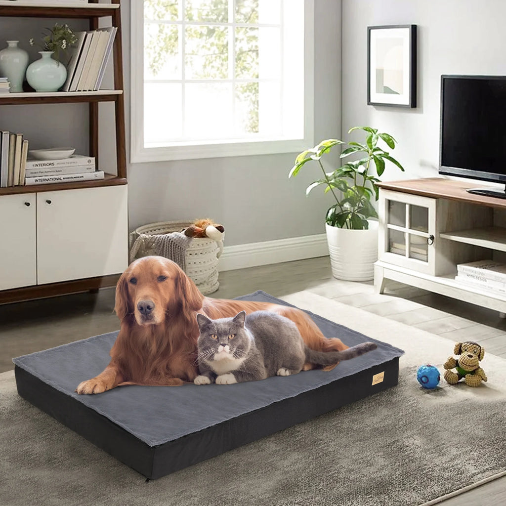 Jumbo Pet Dog Cat Orthopedic Memory Foam Bed