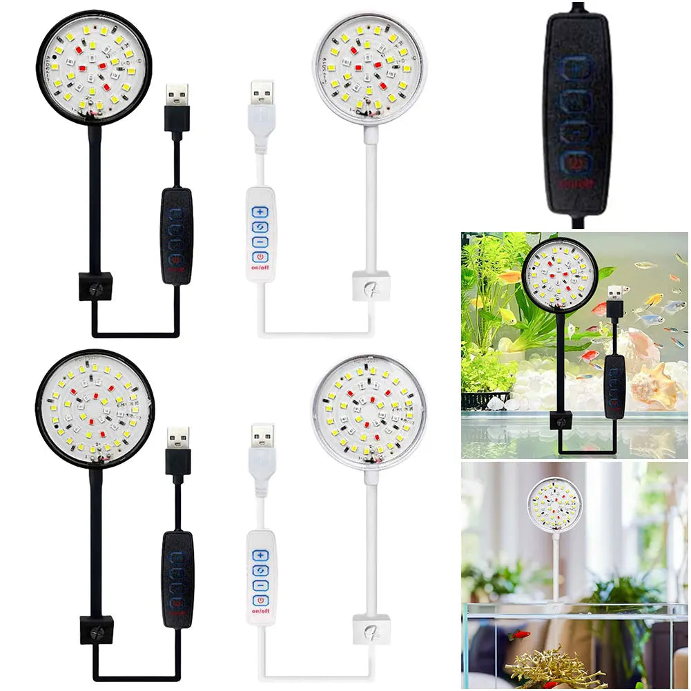 USB Small LED Dimmable Light for Fish Tank