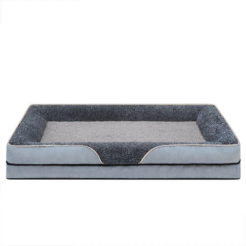 Oversized Pet Bed with Raised Edges