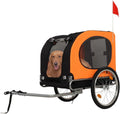 Steel Folding Pet Cart Bicycle Carrier