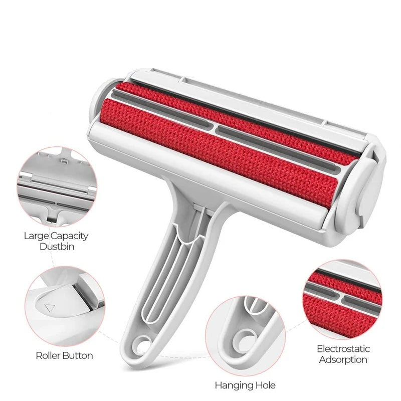Pet Hair Roller Remover Cleaning Brush