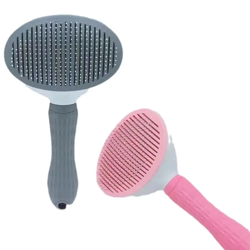 Pet Dog Cat Steel Grooming Hair Brush