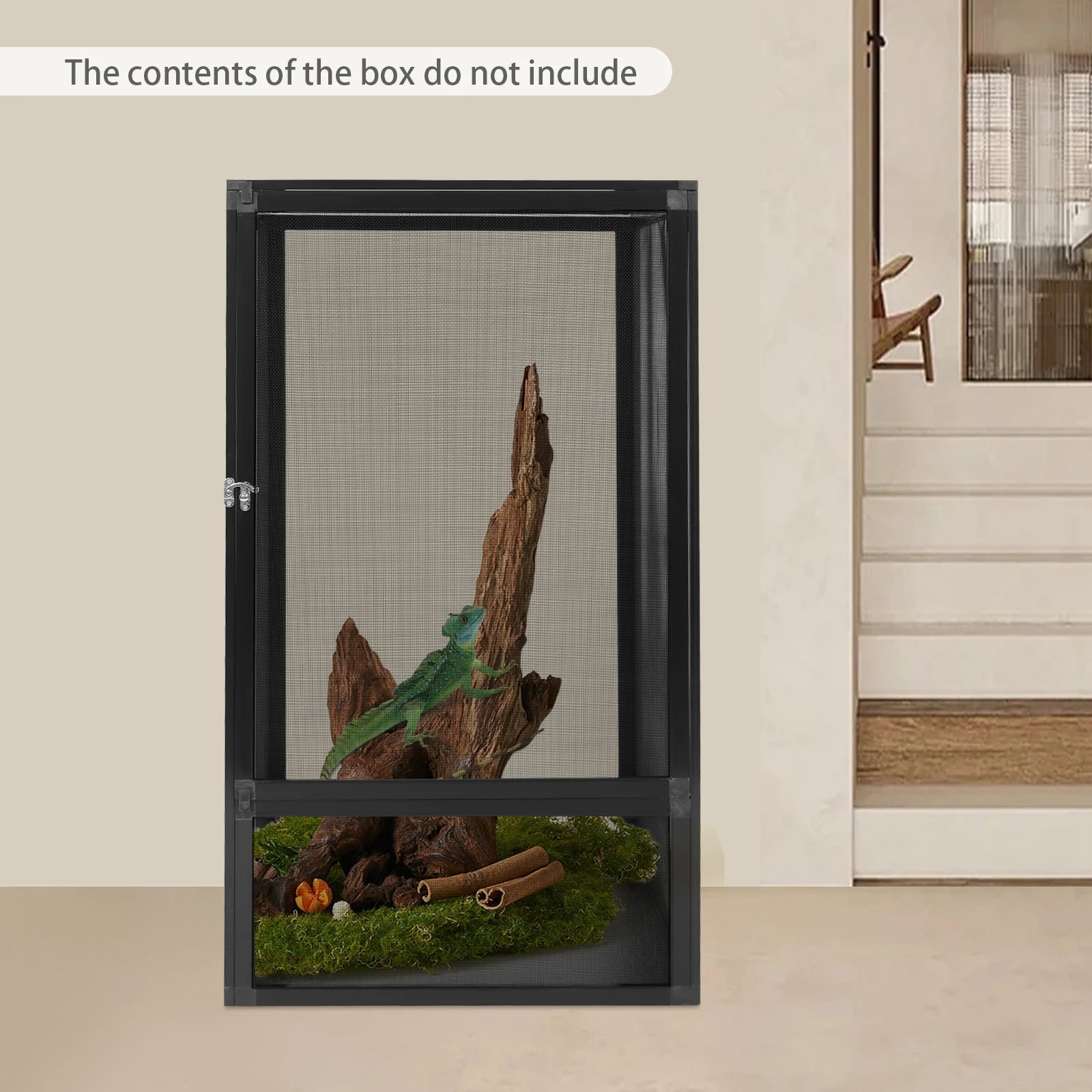 Freestanding Reptile Habitat Terrarium Enclosure