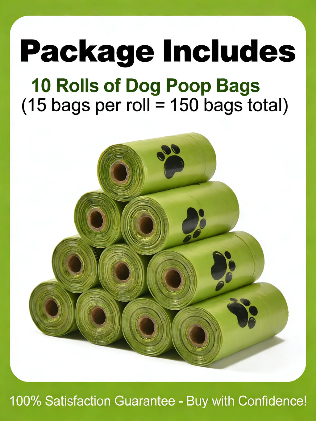 Eco-Friendly Dog Poop Bags Leak-Proof