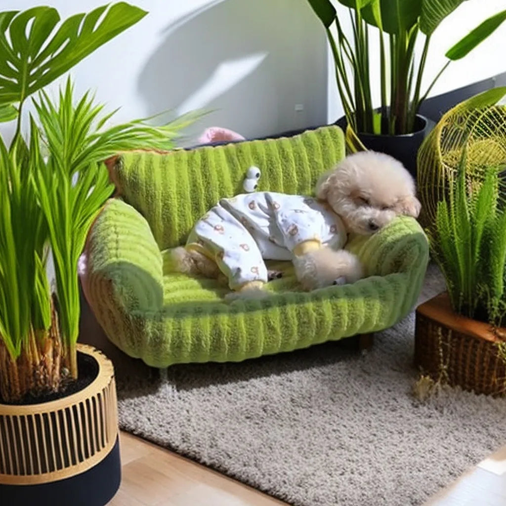 Soft Winter Warm Pet Dog Cat Bed Couch