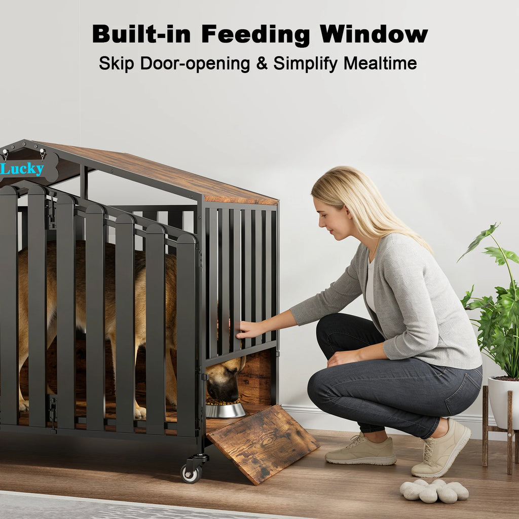 31"/41"/48“ XL Heavy Duty Dog Crate