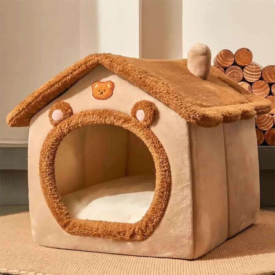 Foldable Washable Pet Cat House